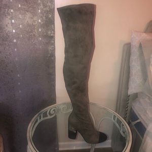 Marc Fisher over the knee suede boot